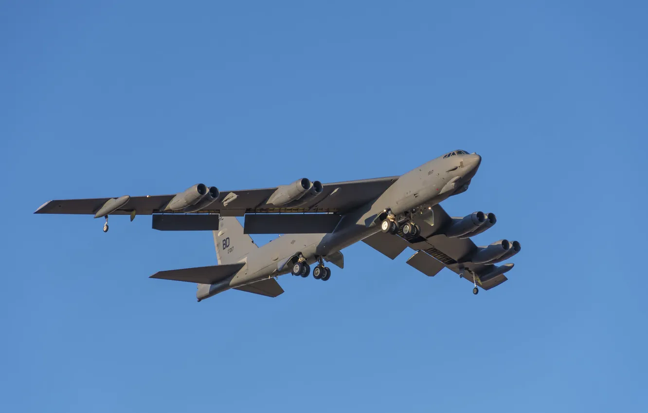 Photo wallpaper aircraft, bomber, military, aviation, B 52