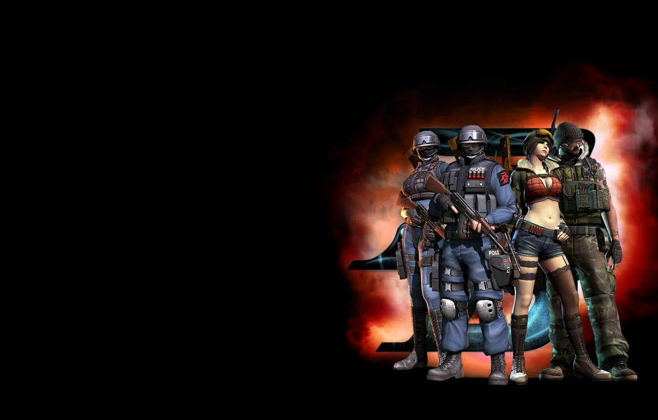 Photo wallpaper team, team, special forces, Point Blank, teroristy