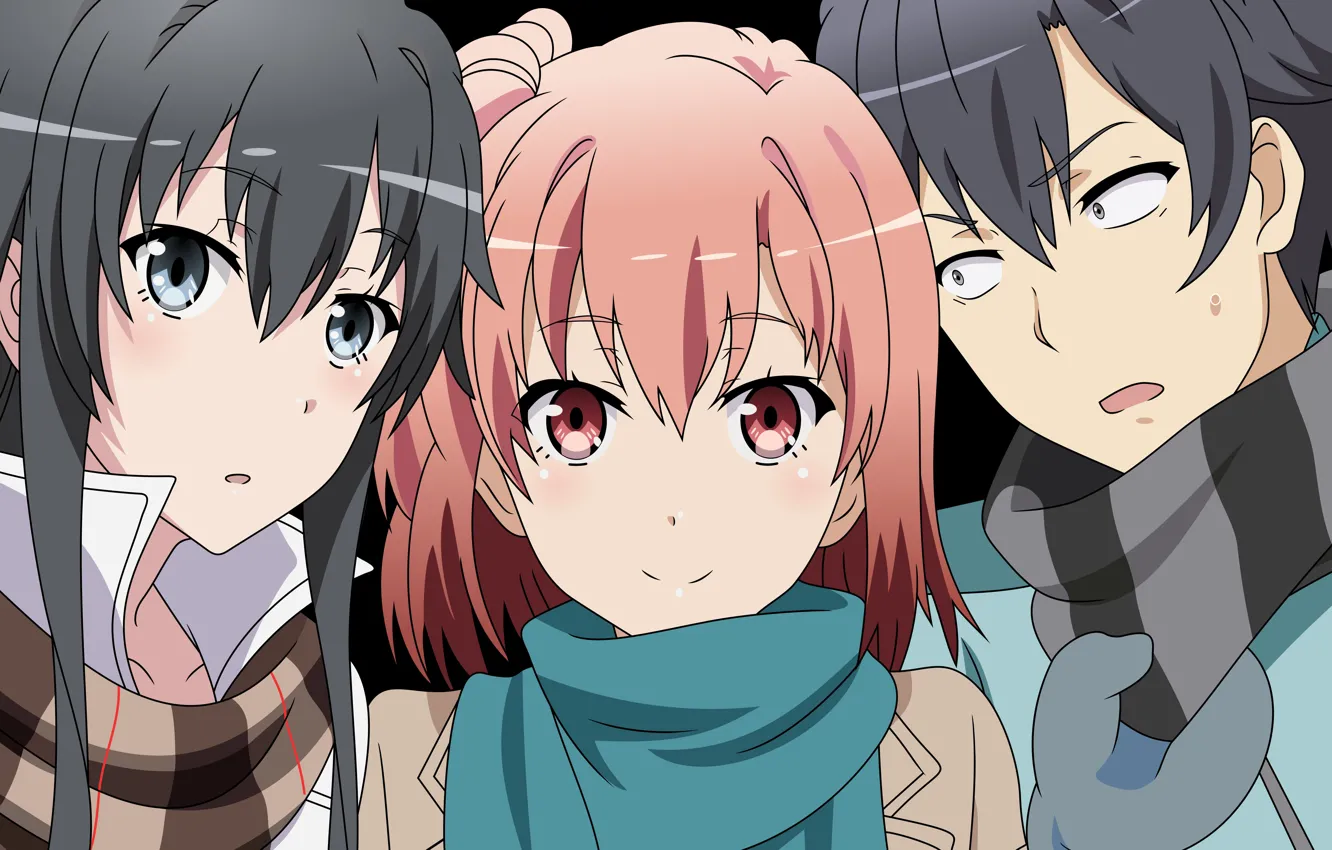 Photo wallpaper anime, asian, manga, bishojo, Comedy, oregairu, japonese, Yahari Ore No Seishun Love Comedy Wa Machigatteiru