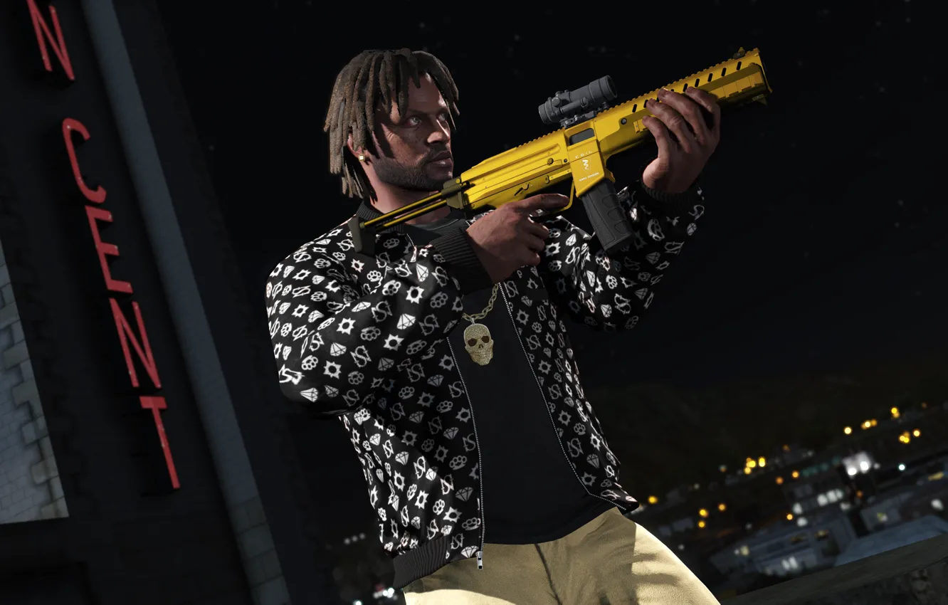 Photo wallpaper Grand Theft Auto V, GTA V, Rockstar Games, gta 5, Grand Theft Auto Online, Ill …