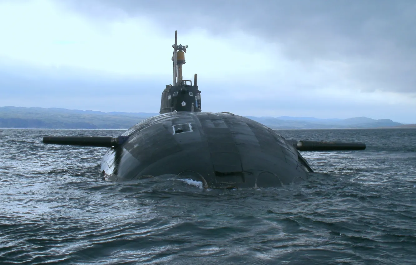 Photo wallpaper submarine, Barracuda, The project 945a