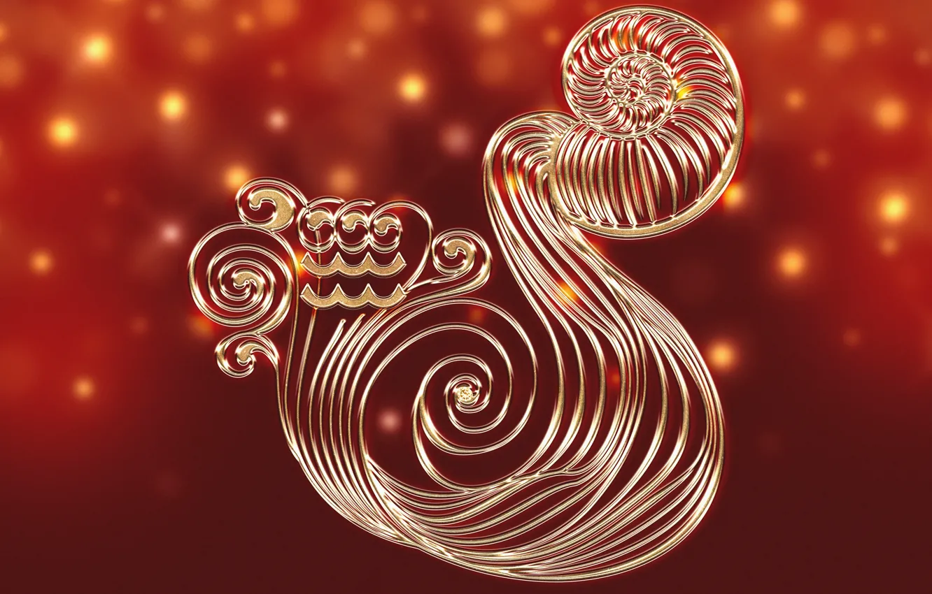 Photo wallpaper metal, lights, sign, graphics, Shine, styling, silhouette, symbol