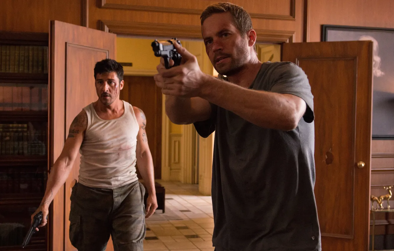 Photo wallpaper Paul Walker, Paul Walker, The 13th district, David Belle, Damien, Brick Mansions, Lino, David Belle