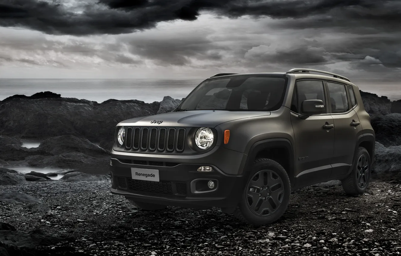 Photo wallpaper jeep, Jeep, 2015, Renegade, renegade