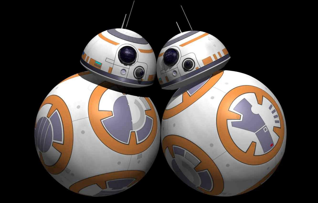 Photo wallpaper Star Wars, Star wars, droid, BB-8