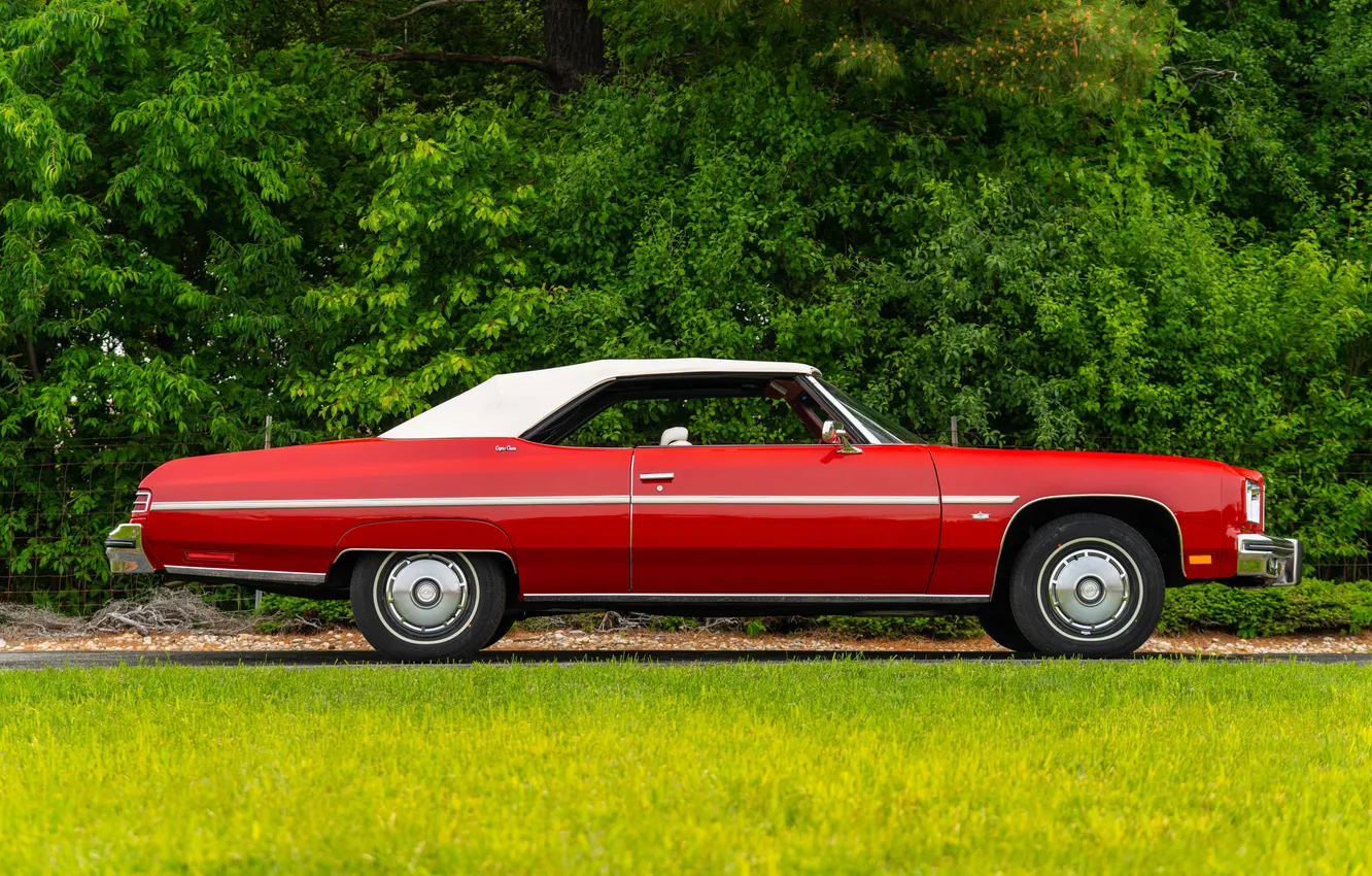 Photo wallpaper Chevrolet, convertible, 1975, retro cars, Convertible, Retro Cars, Chevrolet Caprice Classic Convertible, Chevrolet Caprice Classic