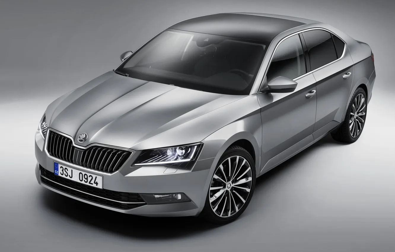 Photo wallpaper Skoda, Skoda, 2015, Superb, superb