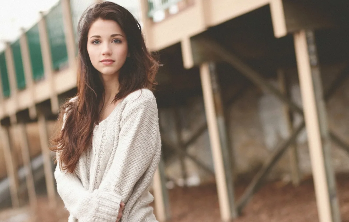 Photo wallpaper girl, girl, Emily Rudd