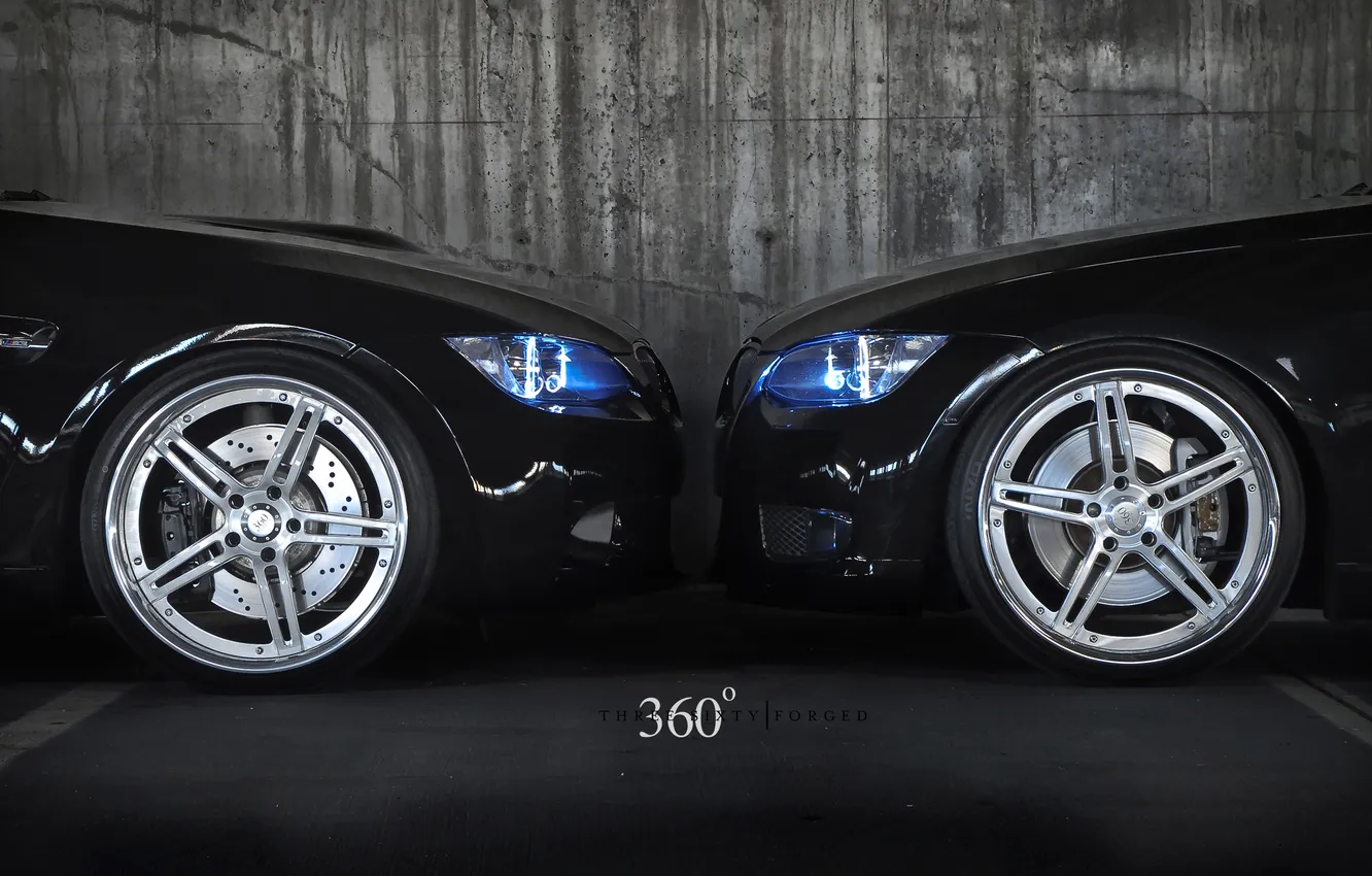 Photo wallpaper BMW, e92, three sixty forged 360