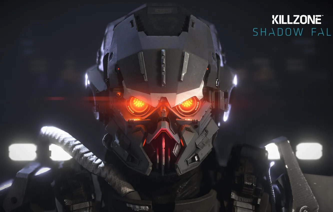 Photo wallpaper robot, soldiers, Guerrilla Games, Killzone: Shadow Fall