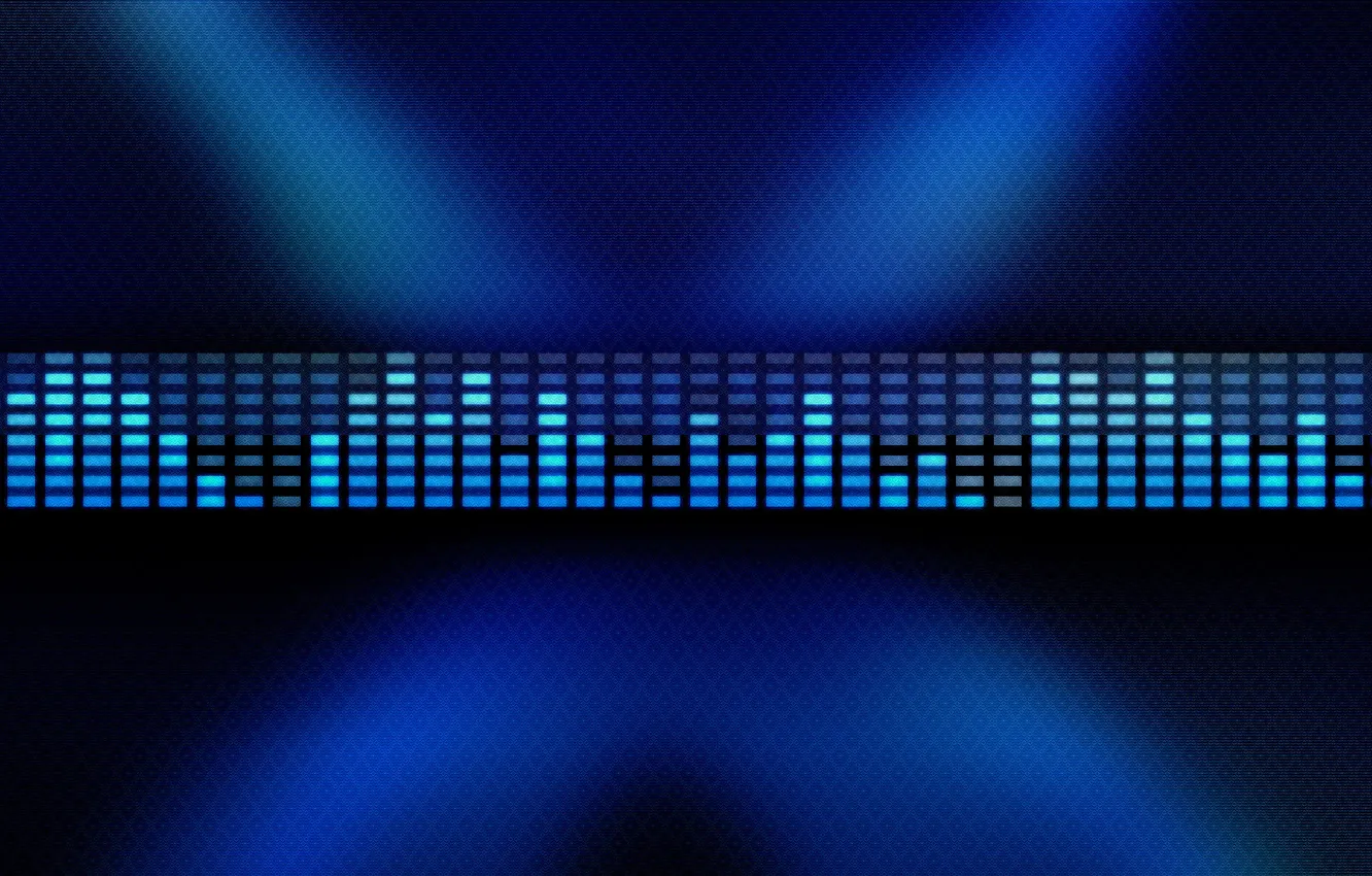 Photo wallpaper blue, texture, equalizer