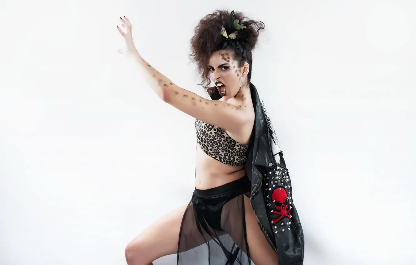 Photo wallpaper pose, Anastasia, model