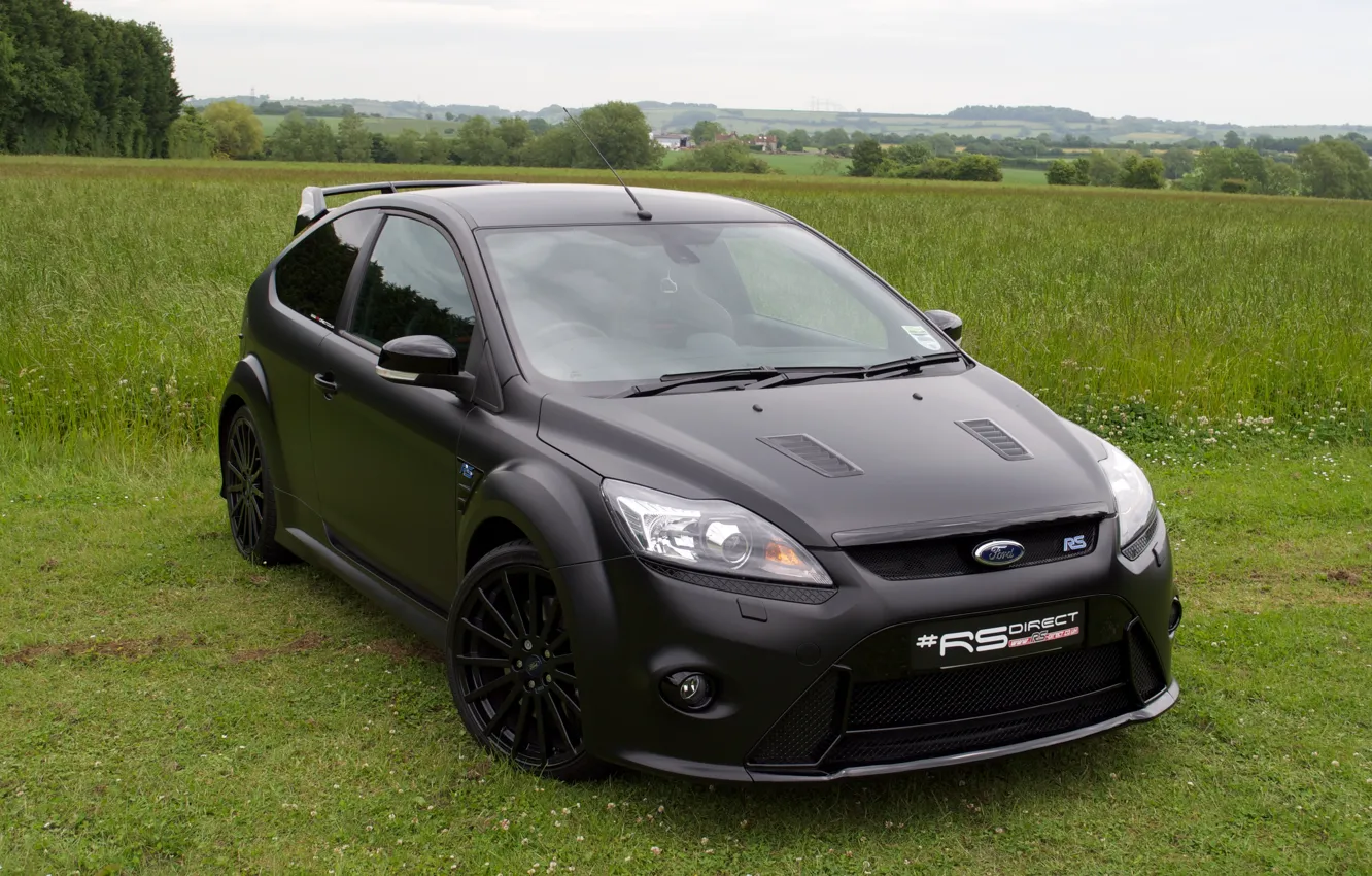 Photo wallpaper Ford, Focus, black, Direct