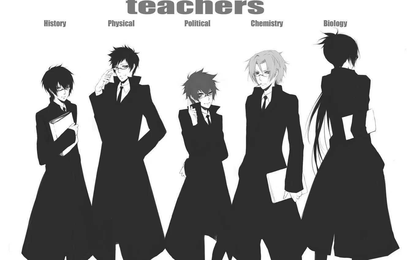 Photo wallpaper anime, guys, mafia, Sawada Tsunayoshi, Rokudou Mukuro, Katekyo Hitman REBORN!, Hibari Kyoya, Gokudera Hayato