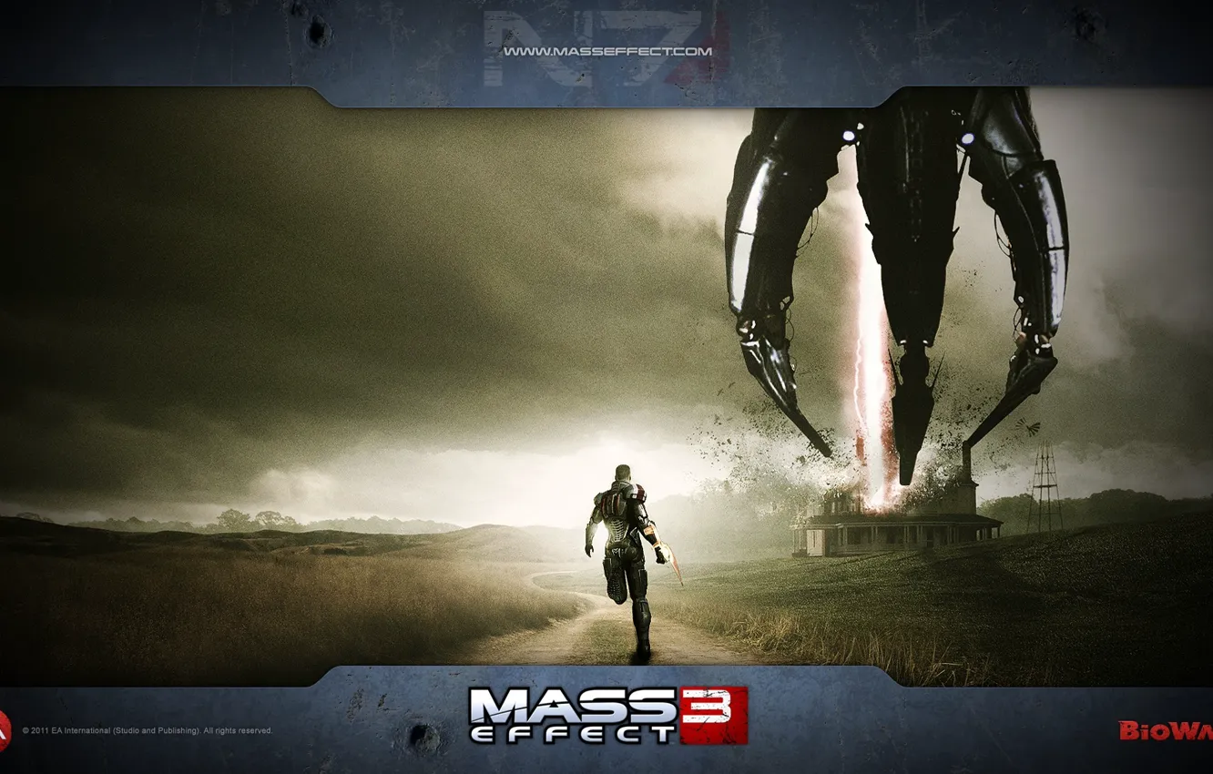 Photo wallpaper Mass Effect 3, Shepard, The reapers, Rpg