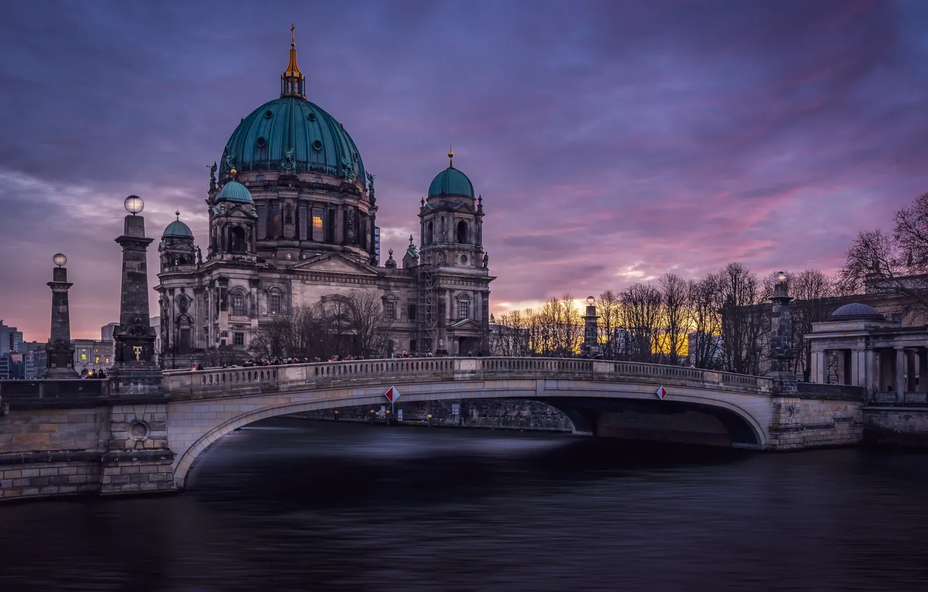 Photo wallpaper Berlin, Center, Land Berlin, City