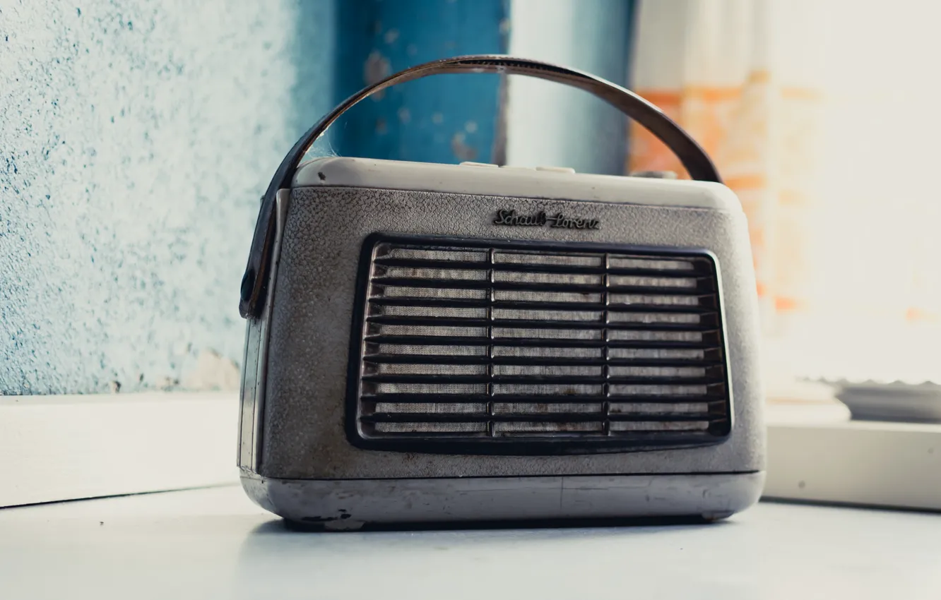 Photo wallpaper background, radio, receiver