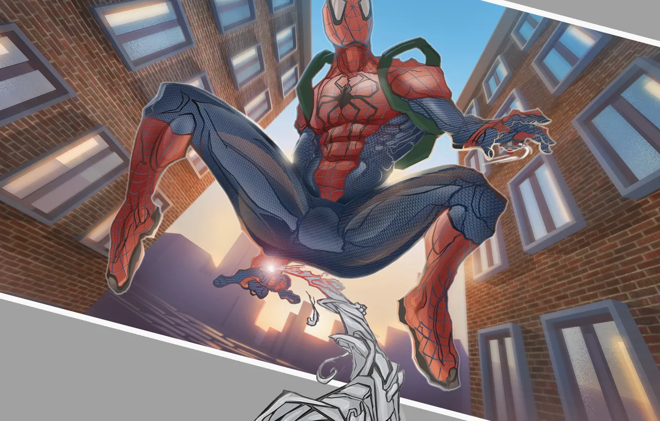 Photo wallpaper Marvel, Spider-Man, Peter Parker