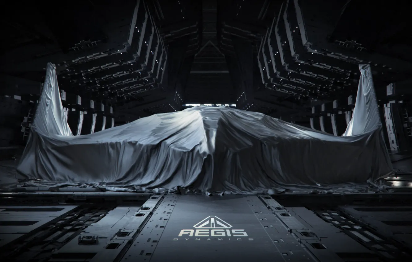 Photo wallpaper starship, Star Citizen, Aegis X