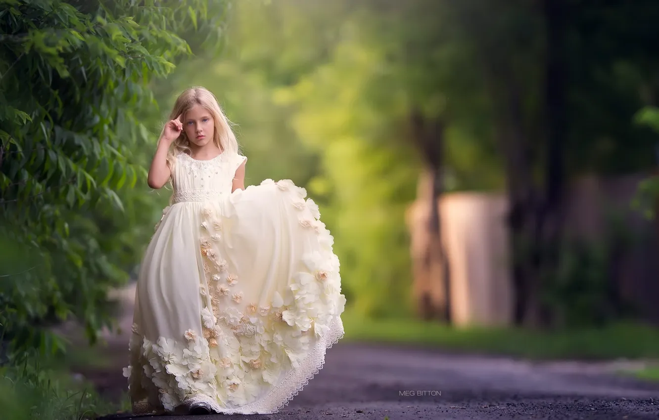 Photo wallpaper mood, portrait, girl