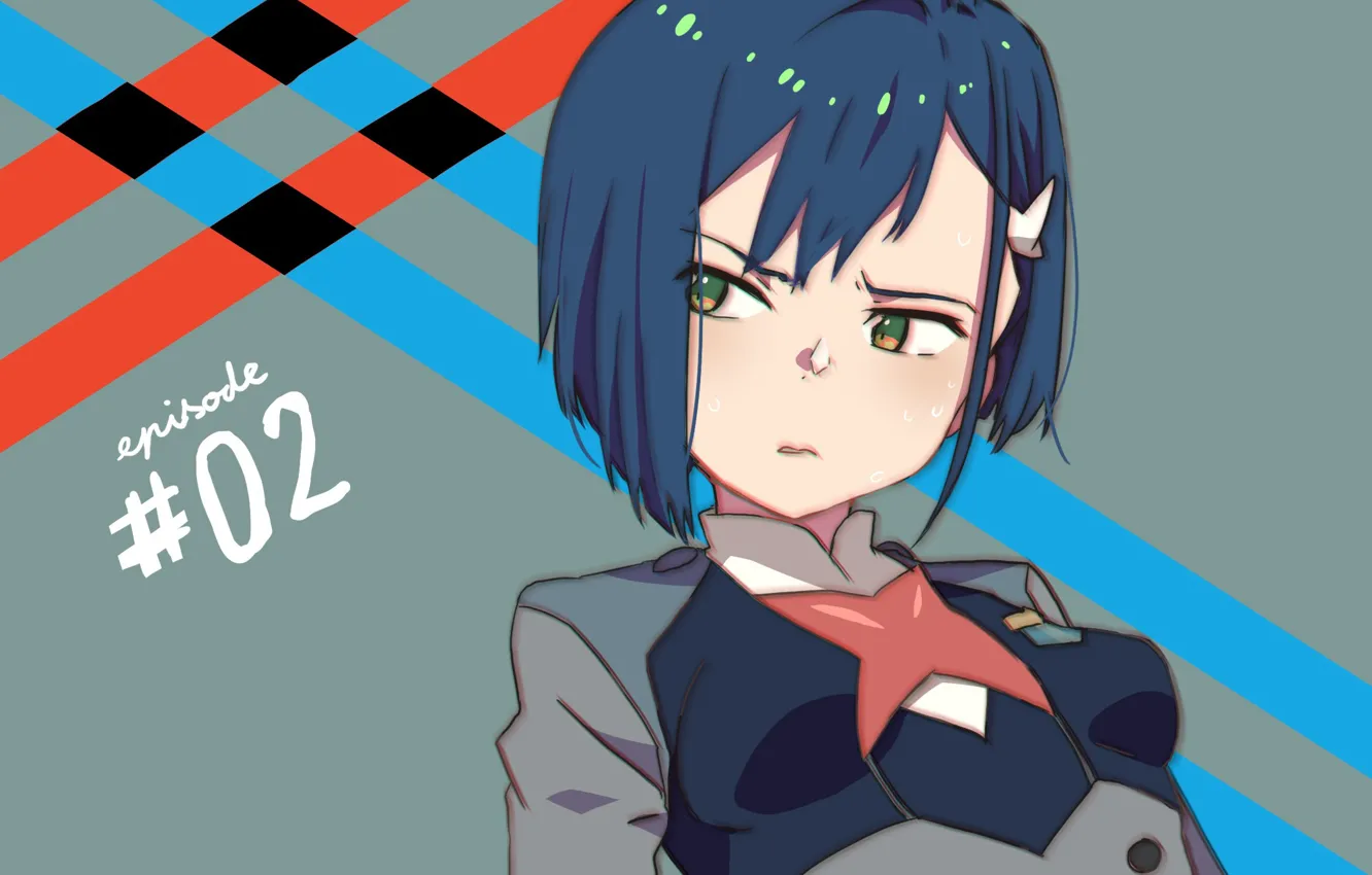 Photo wallpaper anger, girl, Ichigo, Darling In The Frankxx, Cute in France