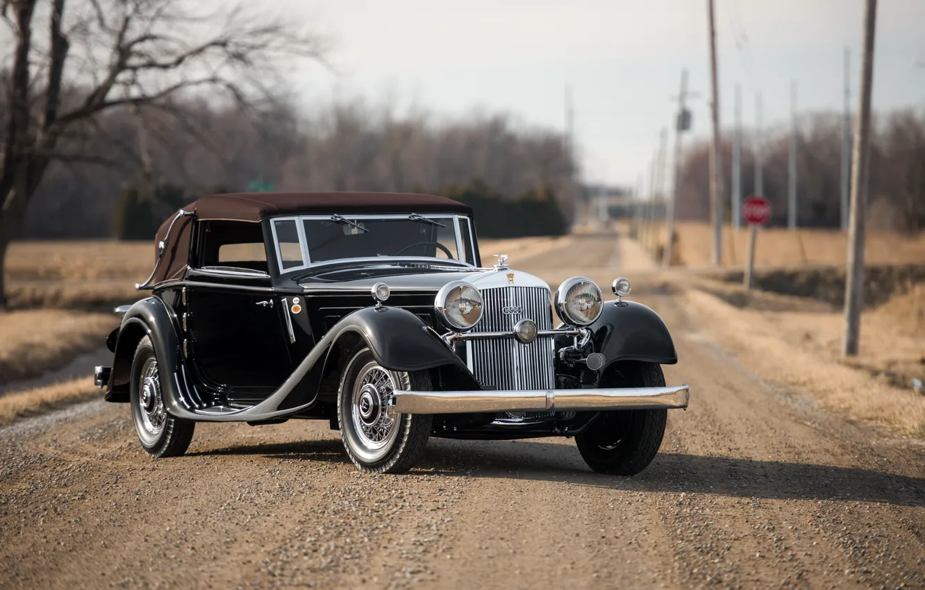 Photo wallpaper convertible, 1931, Cabriolet, Horch, Horch