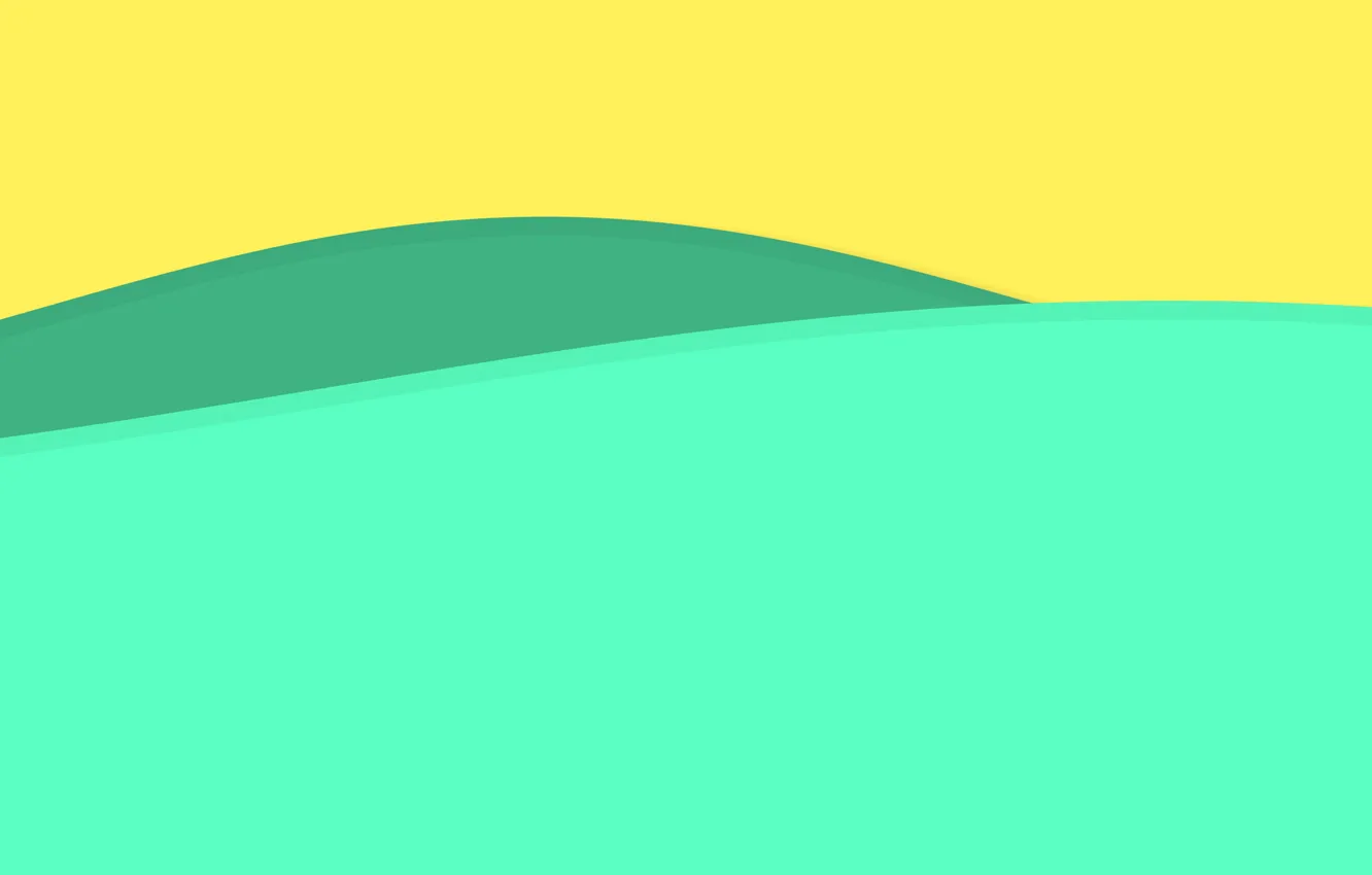 Photo wallpaper line, abstraction, background, texture, curves, geometry, aquamarine, corn