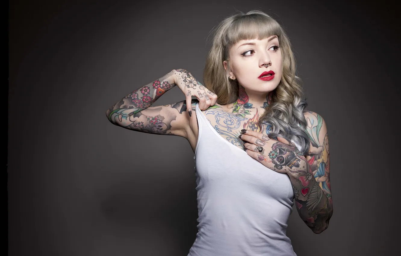 Photo wallpaper Mike, tattoo, The Nose Cover