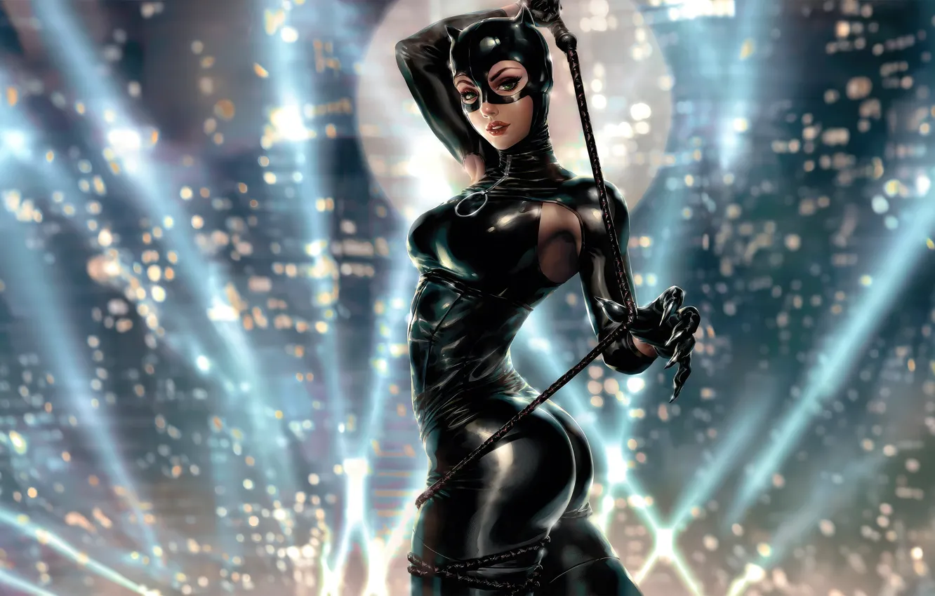 Photo wallpaper Catwoman, Gotham, eleganc