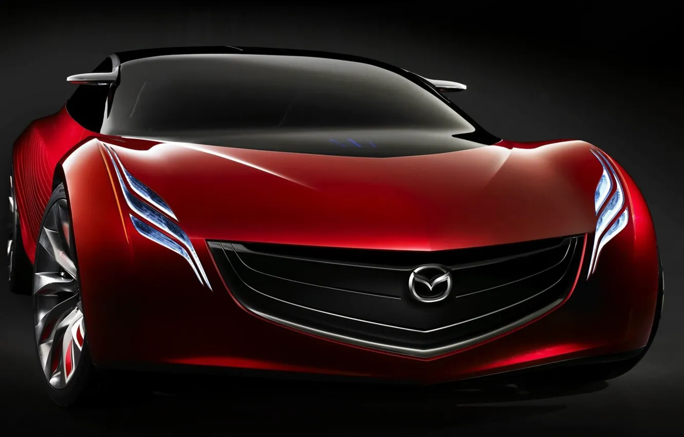 Photo wallpaper Mazda, Mazda, Front, Mazda Ryuga, Concept 2007