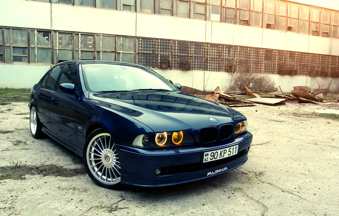 Photo wallpaper bmw, e39, alpina, project, alpina packet, b10