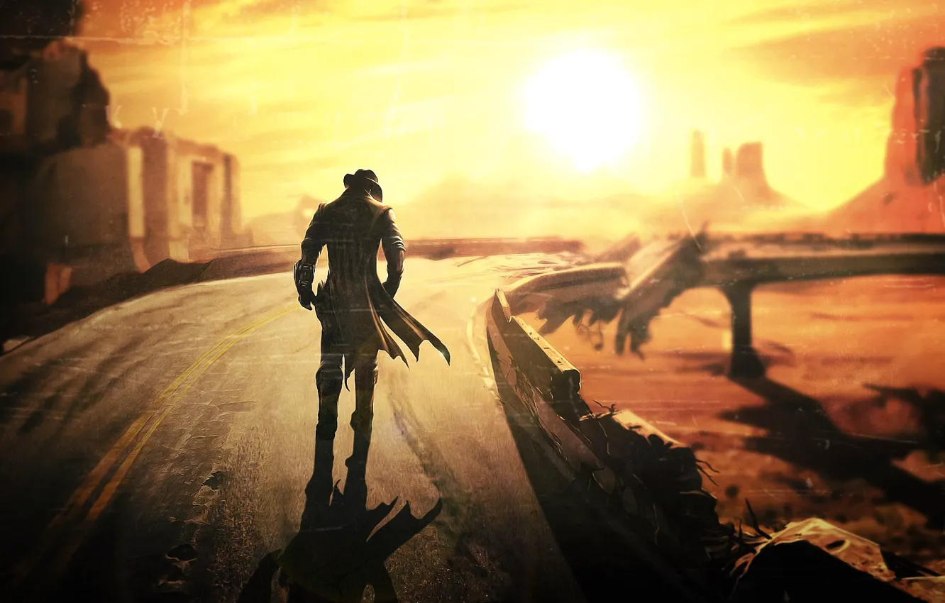 Photo wallpaper Fallout, Fallout New Vegas, post apocalypse