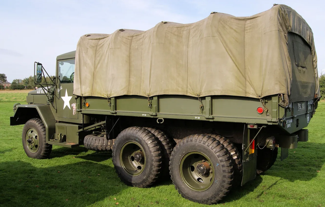 Photo wallpaper car, 1957, cargo, high, patency, 5 ton, M 35