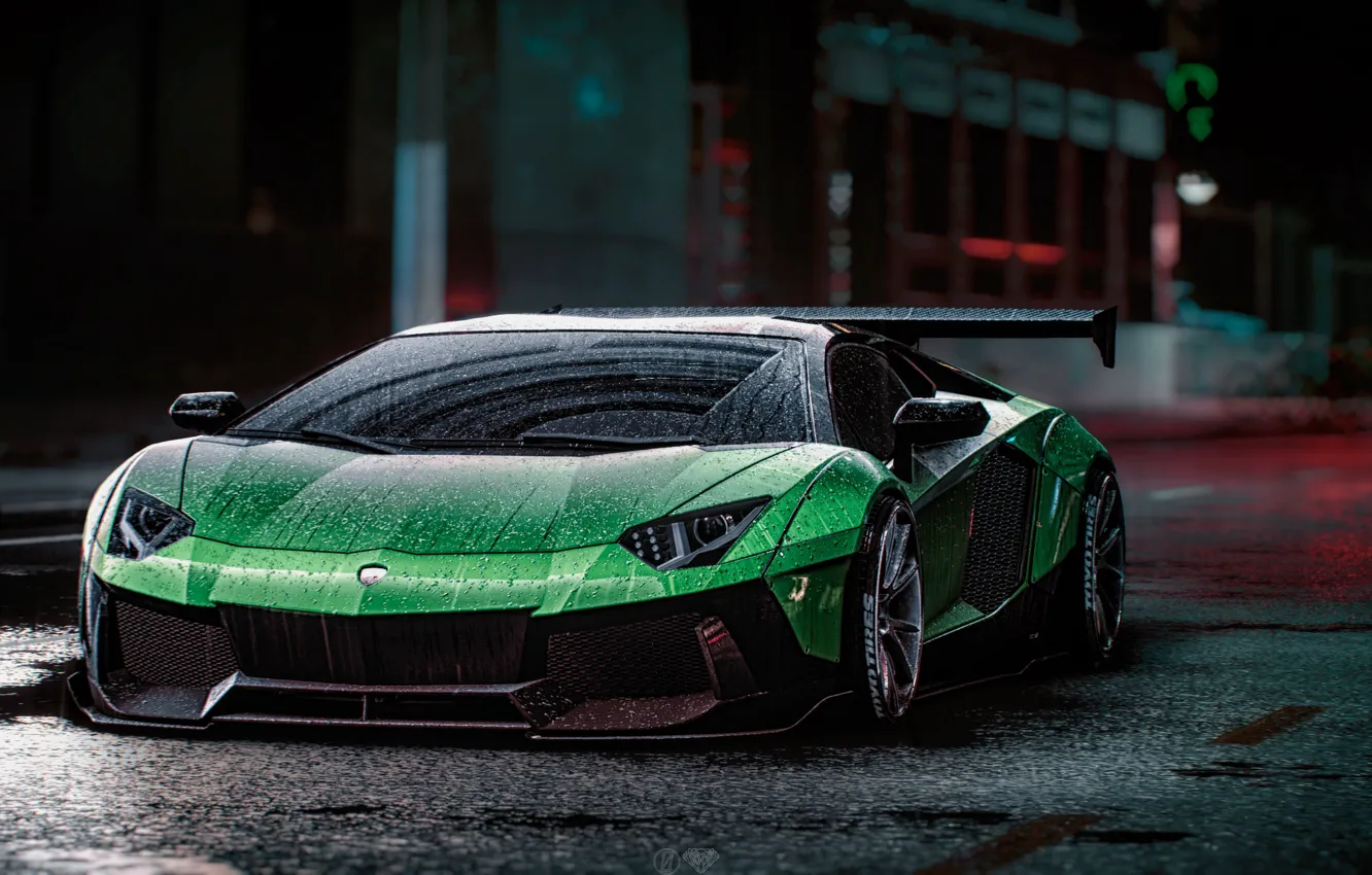 Photo wallpaper Lamborghini, NFS, Aventador, Electronic Arts, Need For Speed, Liberty Walk, Need For Speed 2015, game …