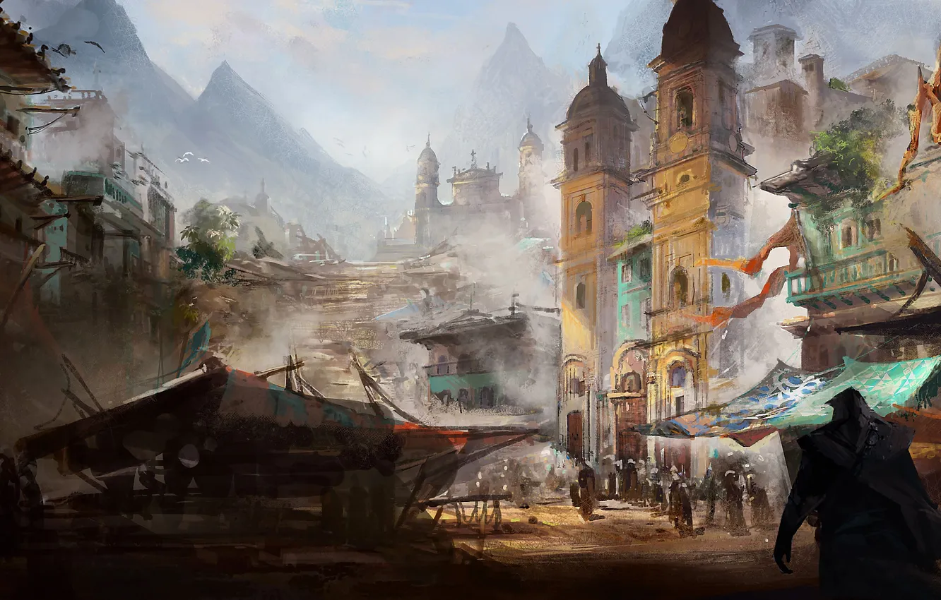 Photo wallpaper pirate, assassin, Edward Kenway, Assassin’s Creed IV: Black Flag