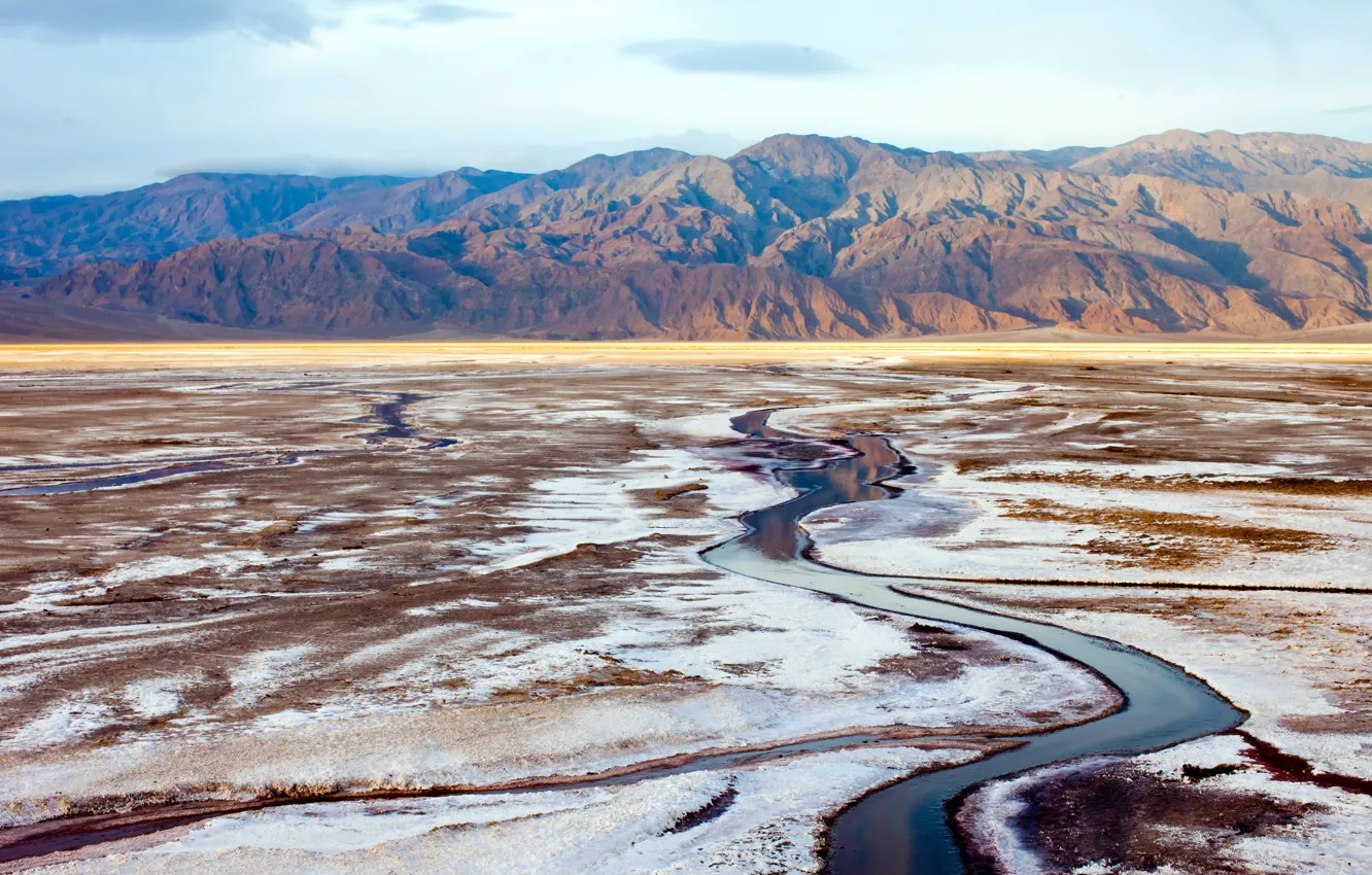 Photo wallpaper landscape, Death Valley, Califorina, National Park