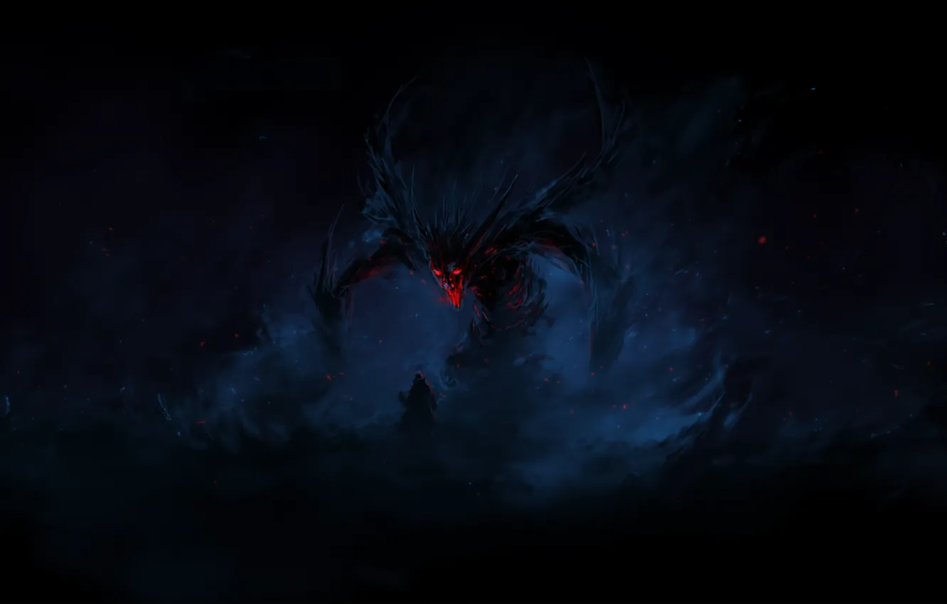 Photo wallpaper background, dark, people, being, sparks