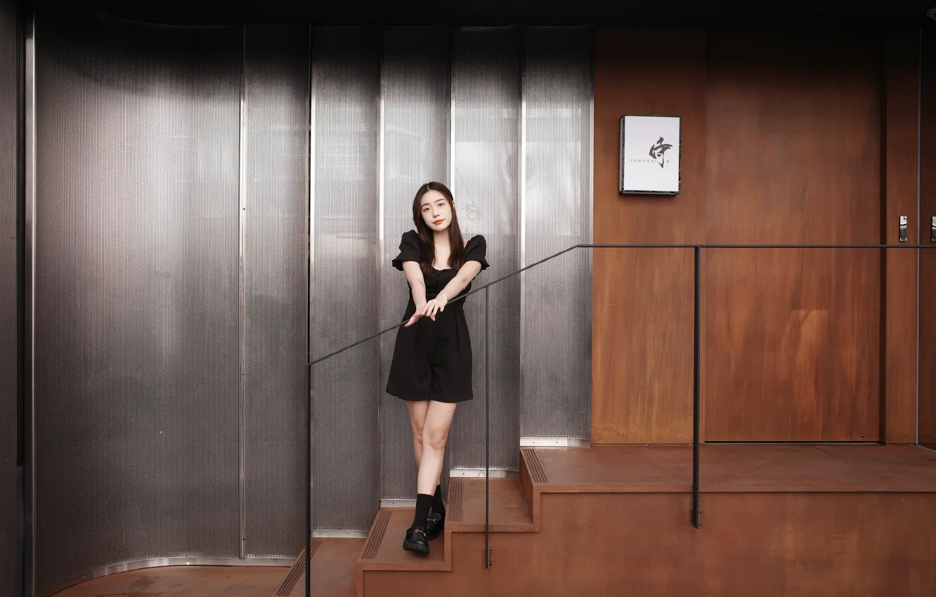 Photo wallpaper girl, woman, asian