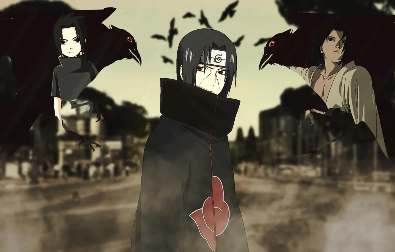 Photo wallpaper naruto, naruto, Sasuke, sasuke, Uchiha, Itachi, Uchiha, itachi