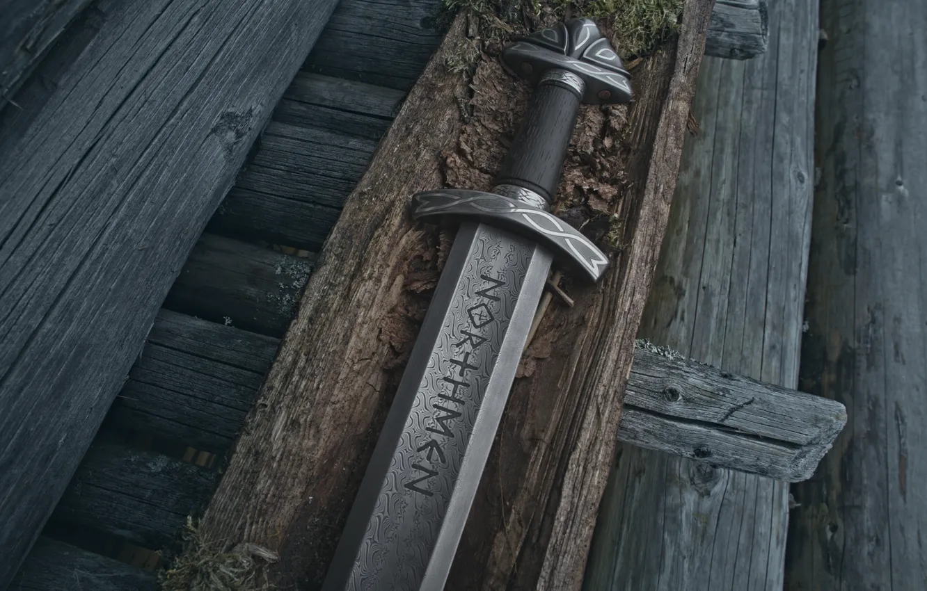 Photo wallpaper sword, skill, Northmen, Viking sword, Northerners, Craftsmanship, Vikings Sword