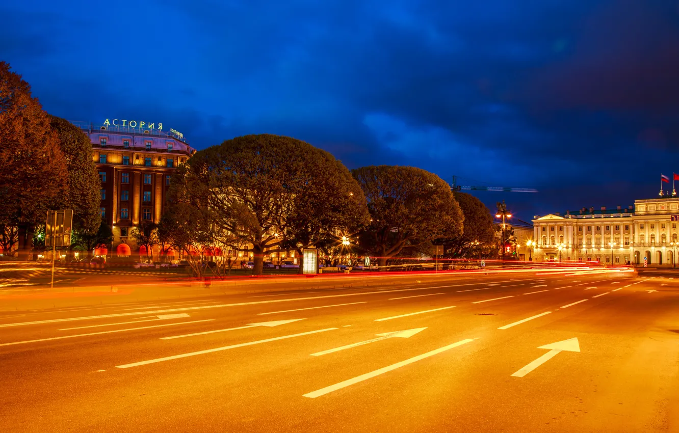 Photo wallpaper the hotel, Astoria, Saint Petersburg