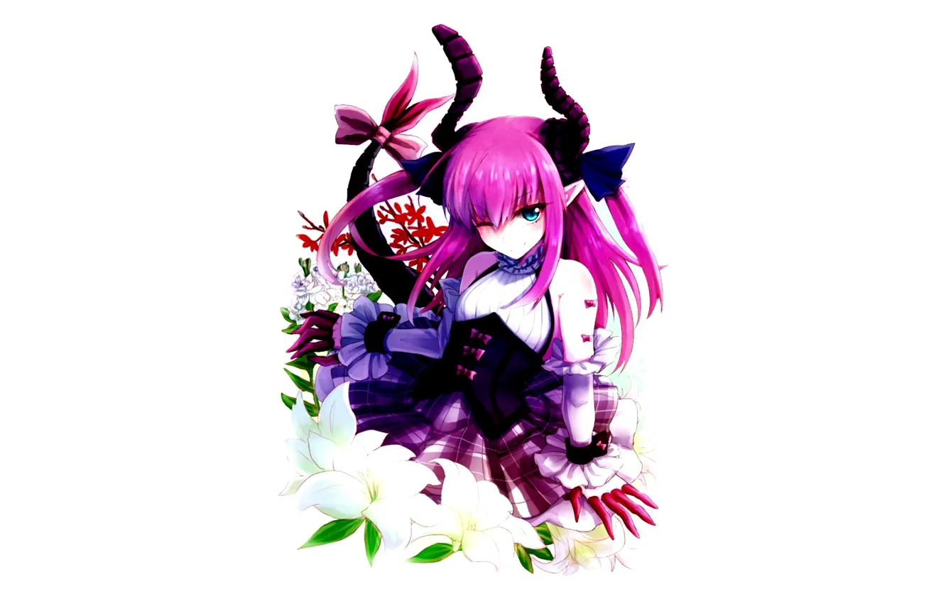 Photo wallpaper Girl, Lancer, Anime, Game, Type-Moon, Minimalizm, Fate/Grand Order, Fate/Extra CCC