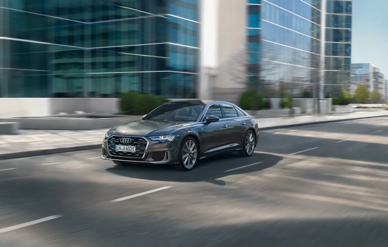 Photo wallpaper Audi, A6, Audi A6 55 TFSI quattro S line