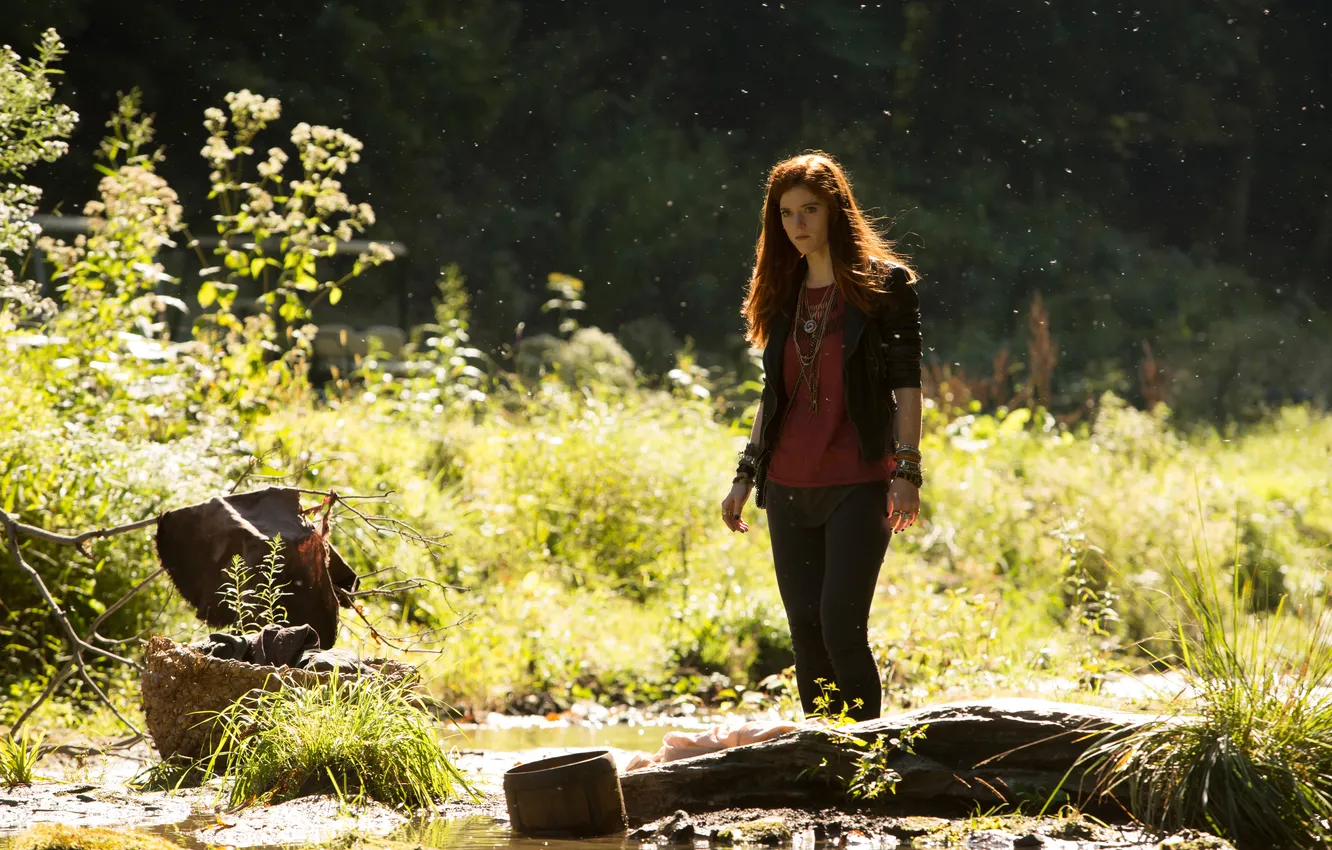 Photo wallpaper Rose Leslie, Rose Leslie, 2015, in the film, The Last Witch Hunter, The last witch …