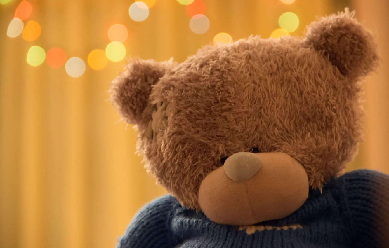 Photo wallpaper bear, bear, bear, teddy, soft toy, Teddy bear