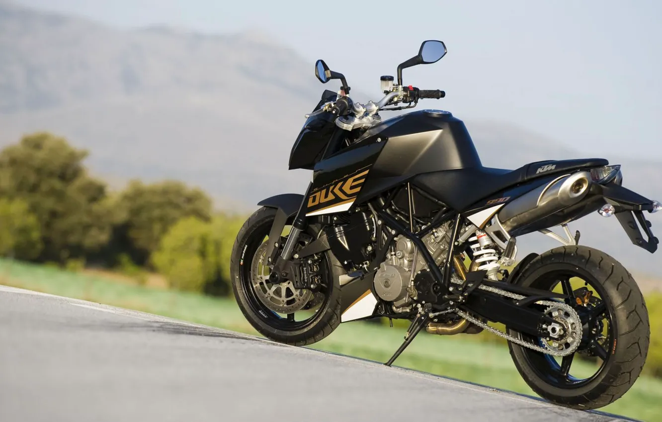 Photo wallpaper Duke, 990 Super Duke 2011, Motorcycles KTM, 990 Super Duke