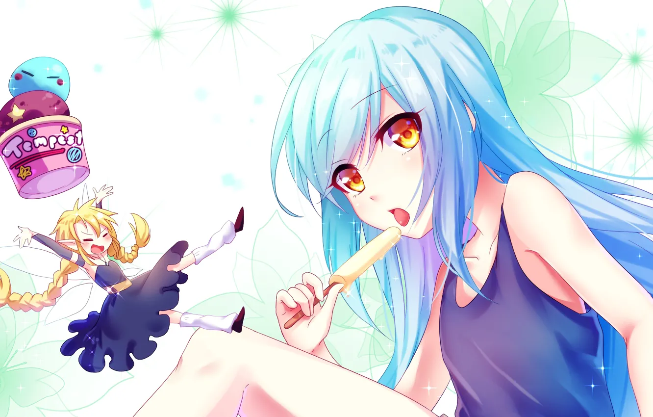 Photo wallpaper girl, fairy, ice cream, About my reincarnation in slime, That Time I Got Reincarnated as …