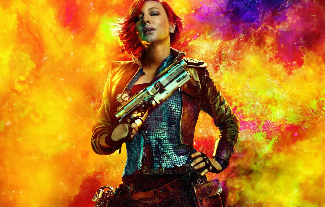 Photo wallpaper fiction, action, poster, Borderlands, Cate Blanchett, Cate Blanchett, Borderlands