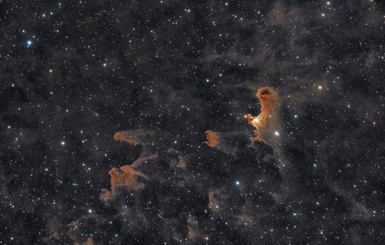 Photo wallpaper the sky, space, stars, the universe, galaxy, space, astrophotography