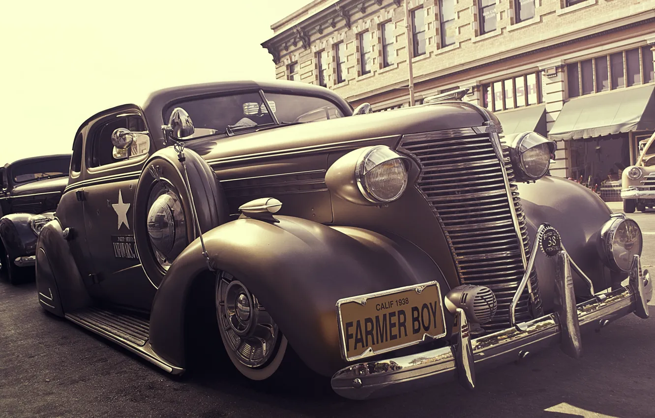 Photo wallpaper car, style, retro, car, chevrolet, retro